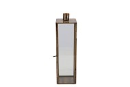 BRAGA MAJESTIC GOLD CANDLE HOLDER 8X8X22CM