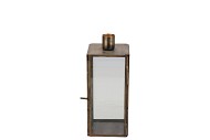 BRAGA MAJESTIC GOLD CANDLE HOLDER 8X8X16CM