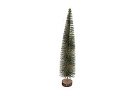 SPARKLE TWIST MAJESTIC GREEN SNOW TREE 30X6CM