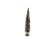 SPARKLE TWIST MAJESTIC GREEN SNOW TREE 45X10CM