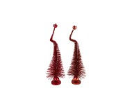 SPARKLE GLITTER JOLLY PINK MIX TREE ASS 24X6CM
