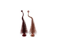 SPARKLE GLITTER WILD RED MIX TREE ASS 24X6CM