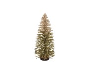 SPARKLE TREE SNOW NORDIC SAND 23X12CM NM