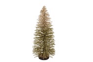 SPARKLE TREE SNOW NORDIC SAND 48X20CM NM