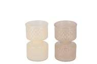 LYNN SAND MIX VASE ASS 8X12CM NM