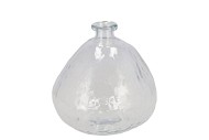 GRACE CLEAR VASE 18X18CM NM