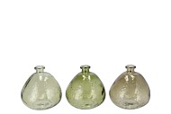 GRACE GREEN MIX VASE ASS 18X18CM NM