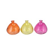 GRACE FUCHSIA MIX VASE ASS 18X18CM NM