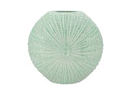 SHELLA GREEN VASE 31X11X30CM