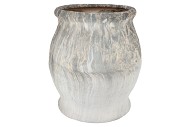 MONTY GREY POT 55X55X62CM NM