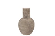 ROMY BROWN VASE 19X25CM NM