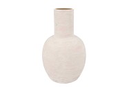 ROMY ECRU VASE 26X40CM NM