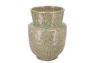IRON STONE SAND VASE 24X24X31CM