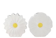 BLOOM WHITE VASE DAISY ASS 40X11X40CM NM