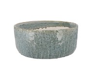 IRON STONE BLUE BOWL ROUND 30X30X13CM NM