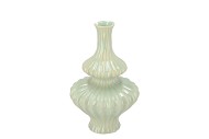 MIRRE PISTACHE BUBBLES VASE 15X15X25CM NM