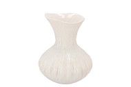 MIRRE WHITE VASE 19X19X23CM NM