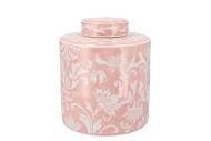 HAILEY PINK PORCELAIN JAR FLOWER 23X26CM NM