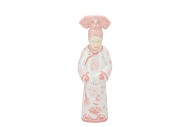 HAILEY PINK PORCELAIN GUANYIN 11X8X35CM NM