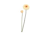SILK ZINNIA YELLOW 54CM NM