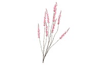 SILK CAMPANULA LIGHT PINK SINGLE STEM 146CM NM