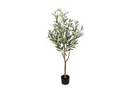 SILK OLIVE TREE GREEN 120CM