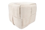 STRIPE OFFWHITE POOF LAYERS 45X45CM