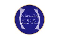 PLATE ROUND ALS HET MAKKELIJK 18X18X2CM NM