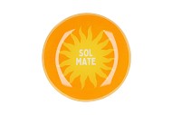 PLATE ROUND SUN 18X18X2CM NM
