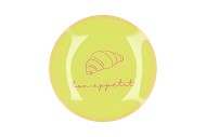 PLATE ROUND BON APPETIT 18X18X2CM NM