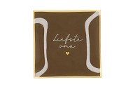 PLATE SQUARE LIEFSTE OMA 18X18X2CM NM