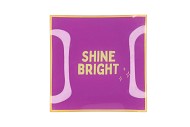 PLATE SQUARE SHINE BRIGHT 18X18X2CM NM