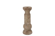 FLORENCE ANTIQUE BRONZE CANDLE HOLDER 11X11X29CM