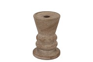 FLORENCE ANTIQUE BRONZE CANDLE H 10X10X16CM NM