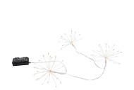 LED SHINE BURST GARLAND 75 LED TIMER EXCL. BATTERY 60X30CM