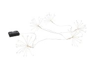 LED SHINE BURST GARLAND 125 LED TIMER EXCL. BATTERY 120X30CM