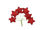 PICK SHINE STAR JOLLY RED 4X7CM P/96
