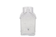 MILLE CLEAR VASE HOUSE 13X13X22CM NM