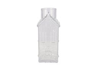 MILLE CLEAR VASE HOUSE 13X13X30CM NM