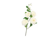 SILK WILD ROSE WHITE SINGLE STEM 116CM NM