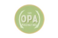 PLATE ROUND VAN OPA MAG DAT WEL18X18X2CM NM