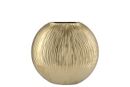 SIFAN GOLD VASE OVAL 24X10X23CM