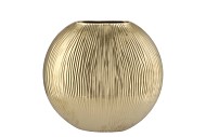 SIFAN GOLD VASE OVAL 32X13X31CM