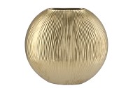 SIFAN GOLD VASE OVAL 41X16X39CM