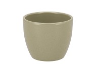 CERAMIC KIWI STONE POT 10X8,5CM