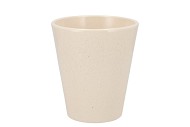 CERAMIC BEIGE STONE POT ORCHID 15X15CM