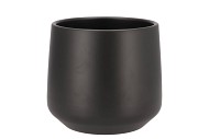 CERAMIC ANTHRACITE MATT POT BERLIN 18X15,5CM