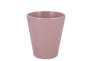 CERAMIC ROSA STONE POT ORCHID 15X15CM