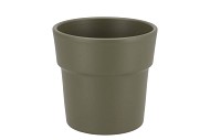 CERAMIC CAPERS GREEN MATT POT ORCHID EDGE 13X12,5CM