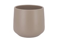 CERAMIC TAUPE MATT POT BERLIN 18X15,5CM